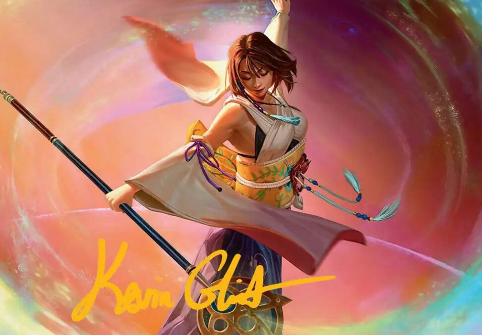 FOIL] 大召喚士、ユウナ/Yuna, Grand Summoner No.208 (全面