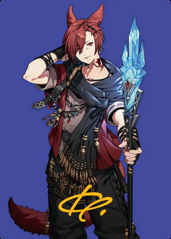 G'raha Tia, Scion Reborn Art Series image