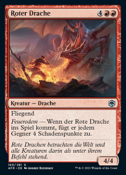 Roter Drache