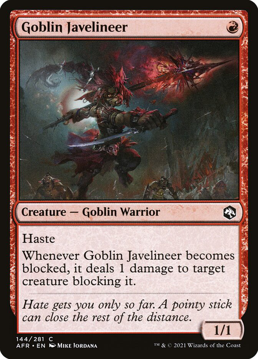 Goblin Javelineer Full hd image