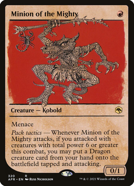 Minion of the Mighty | Magic: the Gathering MTG Cards