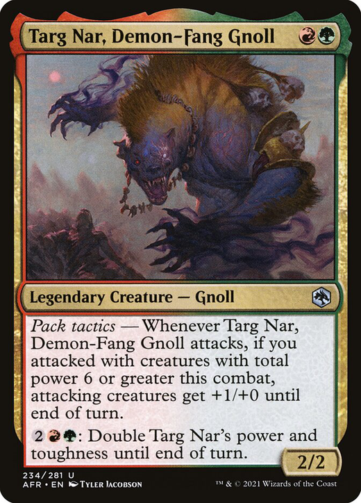 Targ Nar, Demon-Fang Gnoll Full hd image