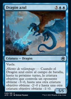 Dragón azul image