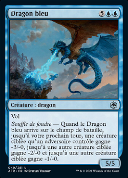 Dragon bleu image