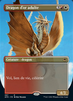 Dragon d'or adulte image