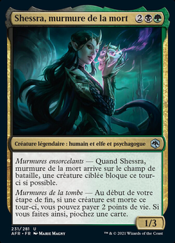 Shessra, murmure de la mort