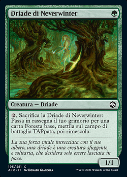 Driade di Neverwinter