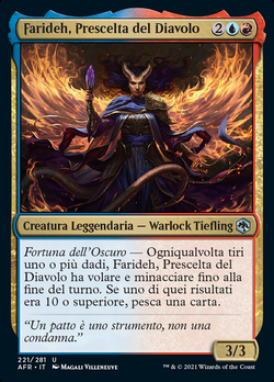 Farideh, Prescelta del Diavolo