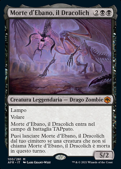 Morte d'Ebano, il Dracolich