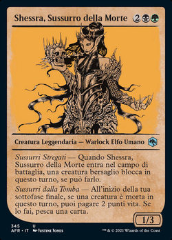 Shessra, Sussurro della Morte
