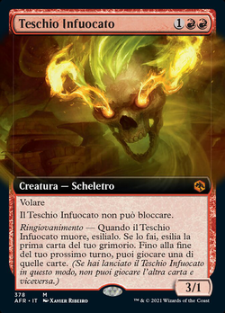 Teschio Infuocato