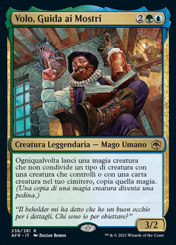 Volo, Guida ai Mostri