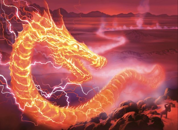 Lightning Serpent Crop image Wallpaper