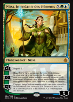Nissa, Steward of Elements image