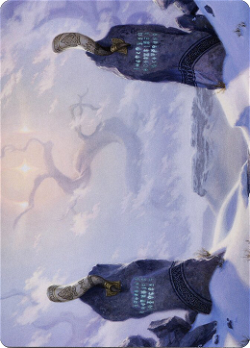 Snow-Covered Plains Card image