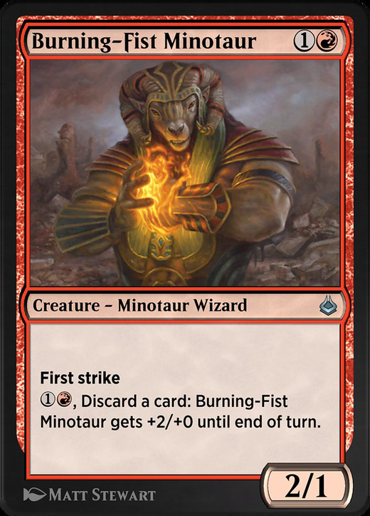 Burning-Fist Minotaur Full hd image