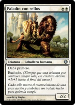 Paladín con sellos image