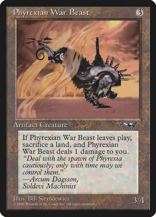 Phyrexian War Beast image
