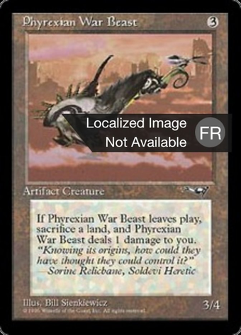 Phyrexian War Beast Full hd image