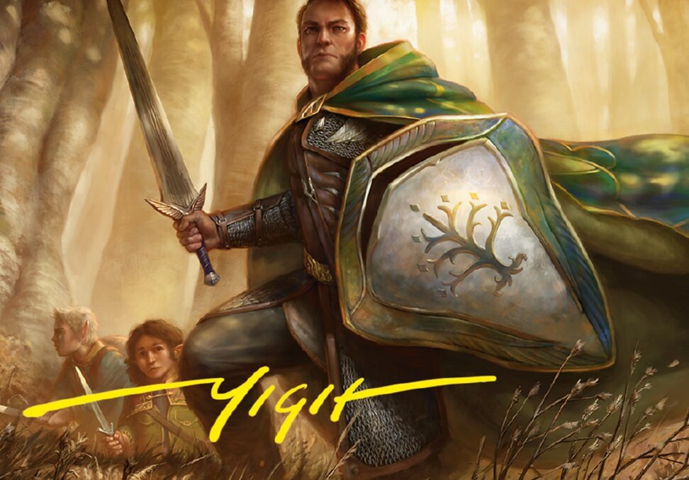 Boromir, Warden of the Tower Card Crop image Wallpaper