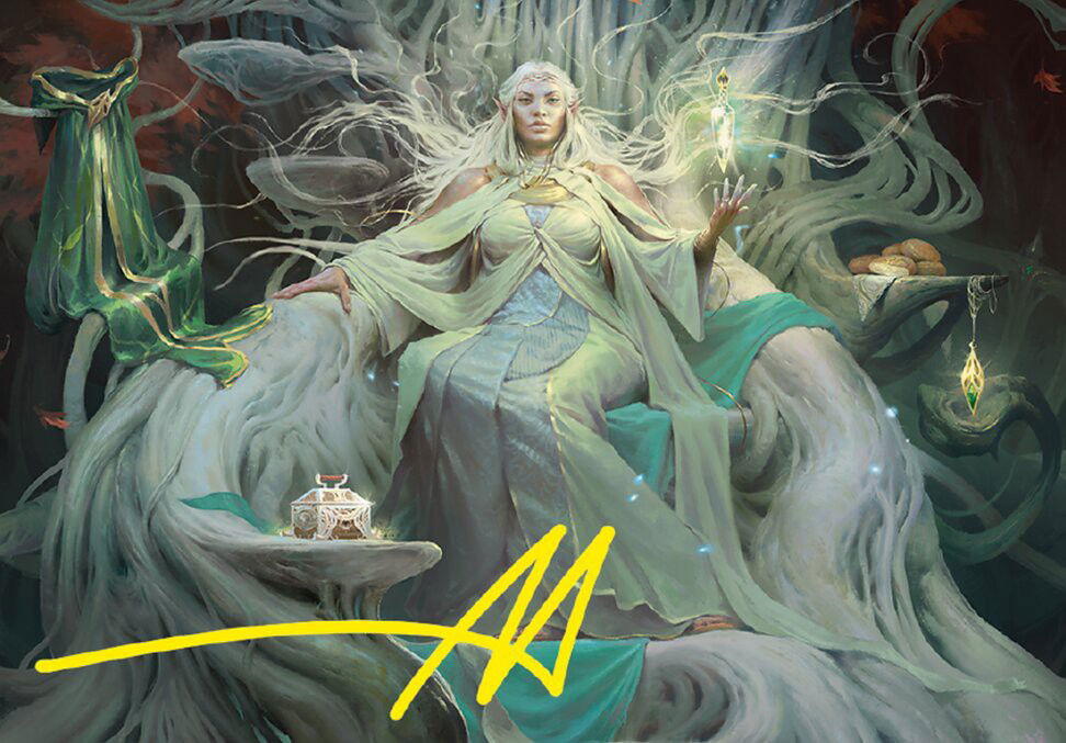 Galadriel, Gift-Giver Card Crop image Wallpaper