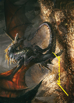 Cavern-Hoard Dragon Card: 洞窟貯蔵竜カード