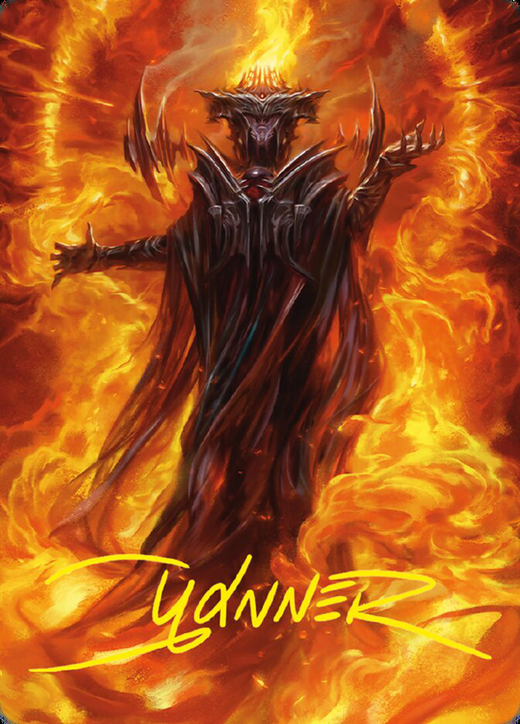 Sauron, the Dark Lord Card Full hd image
