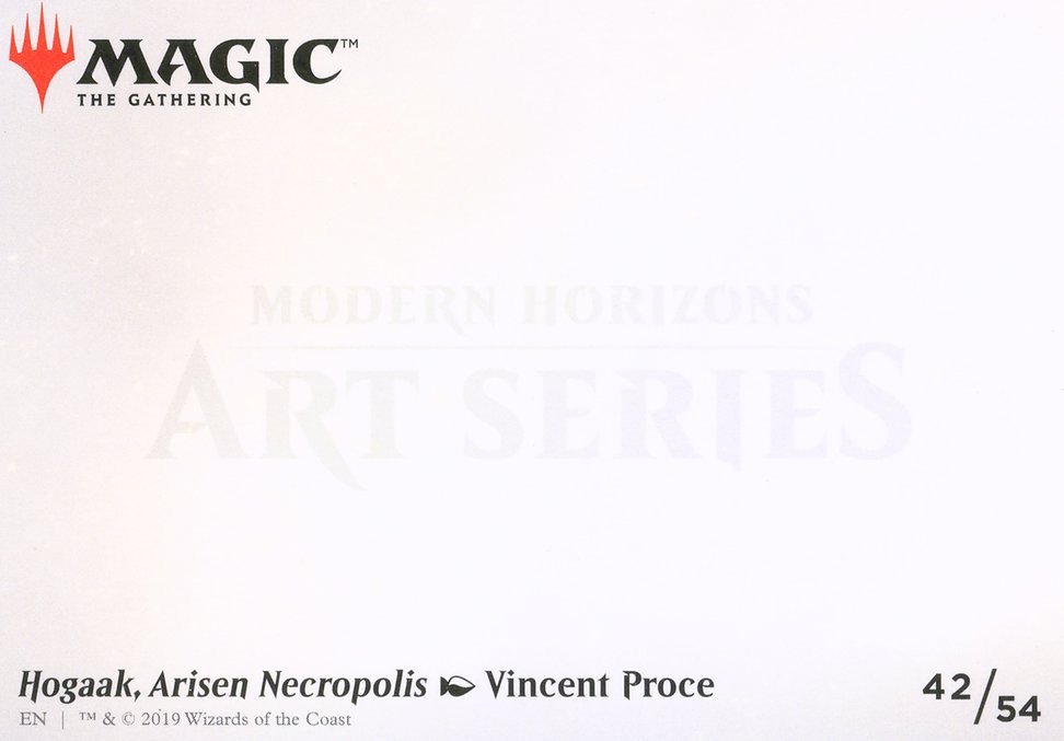 Hogaak, Arisen Necropolis Card // Hogaak, Arisen Necropolis Card Crop image Wallpaper