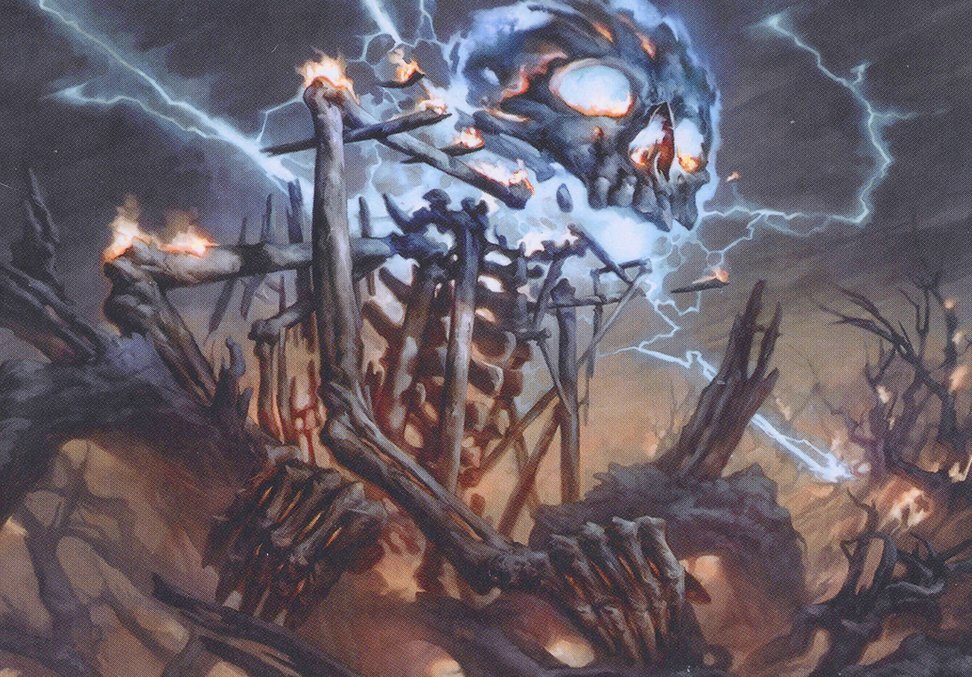 Lightning Skelemental Card Crop image Wallpaper