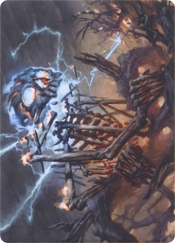 Lightning Skelemental Card