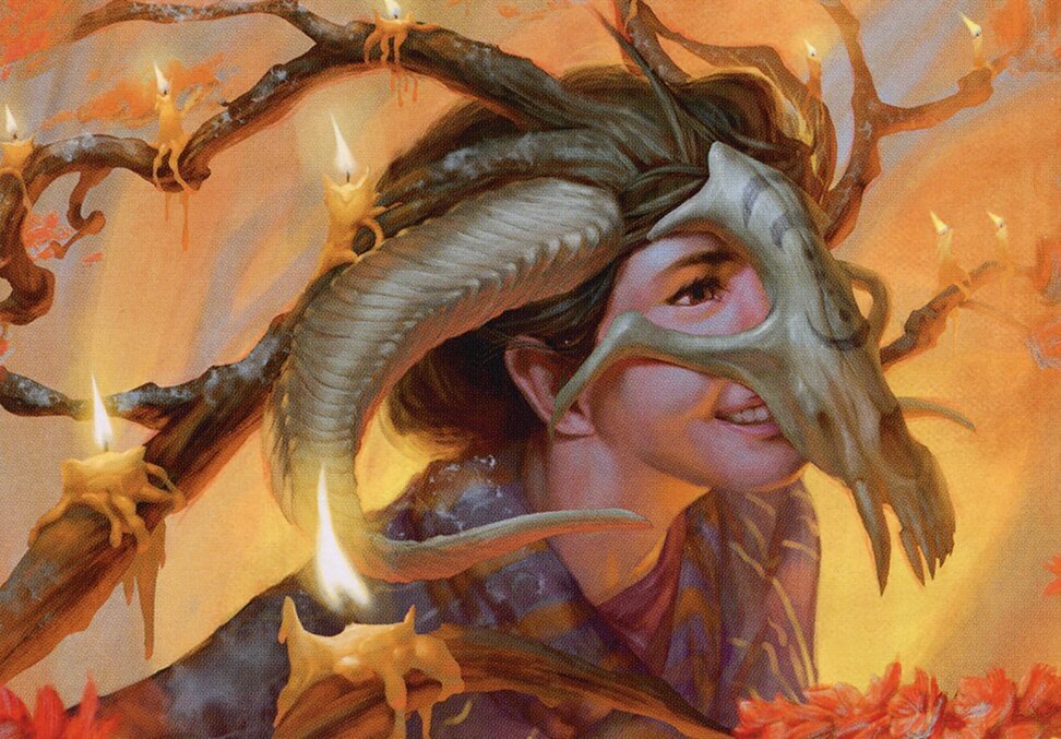 Hedgewitch's Mask Card Crop image Wallpaper