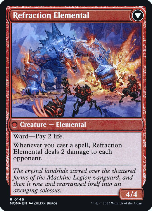 Invasion of Karsus // Refraction Elemental | Magic: the Gathering MTG Cards