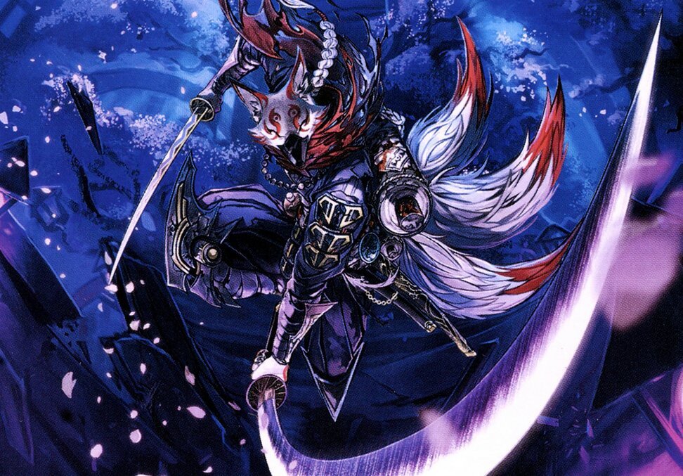 Blade-Blizzard Kitsune Card Crop image Wallpaper