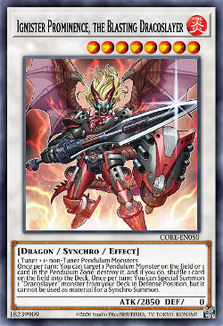 Ignister Prominence, the Blasting Dracoslayer image