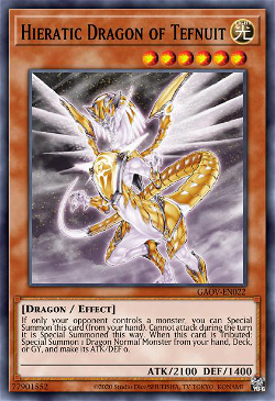 Hieratic Dragon of Tefnuit - Иератический Дракон Тефнуит image
