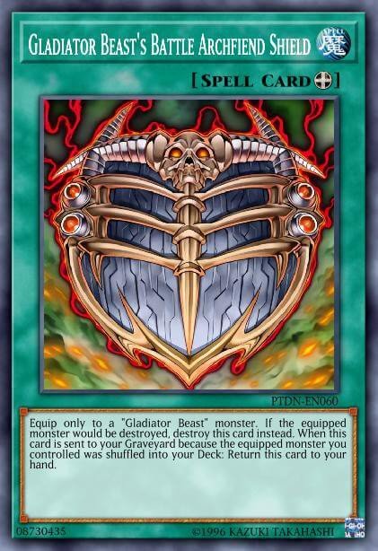 Gladiator Beast's Battle Archfiend Shield Crop image Wallpaper