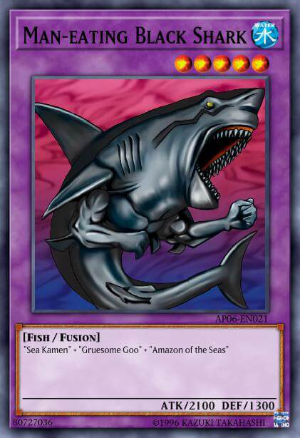 Человекоедный черный акула image