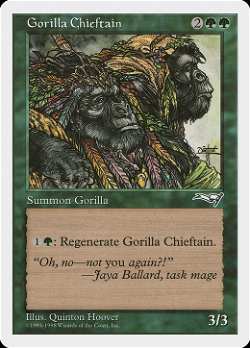 Gorillahäuptling
