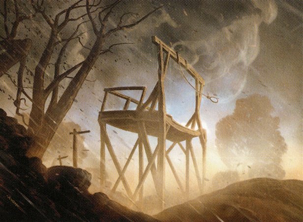 Gallows at Willow Hill Crop image Wallpaper