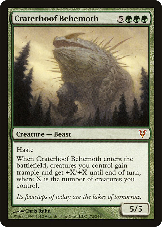 Craterhoof Behemoth image