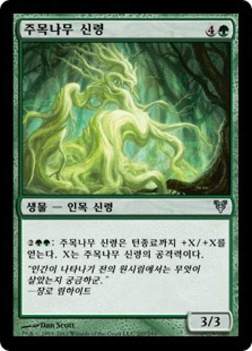 주목나무 신령 image