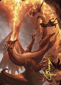 Créature - Dragon infernal brûle-royaume image