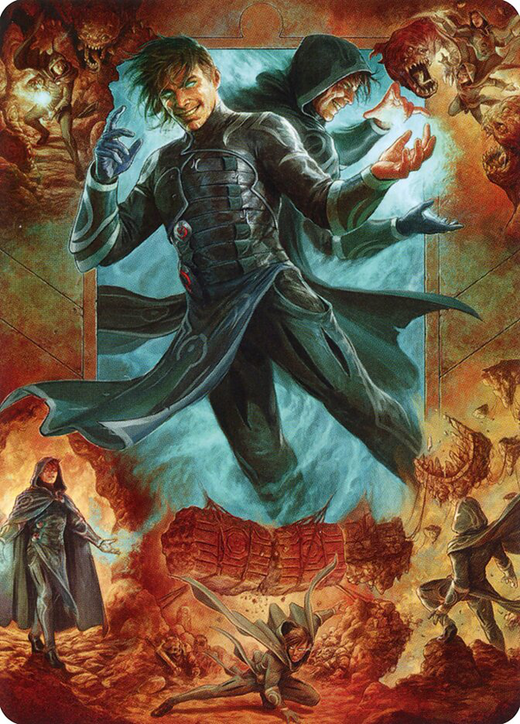 Jace, Mirror Mage Card Full hd image