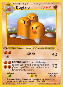 Dugtrio BS 19 image