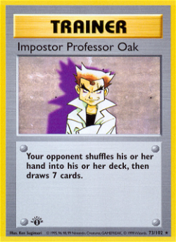 Impostor Professor Oak BS 73
