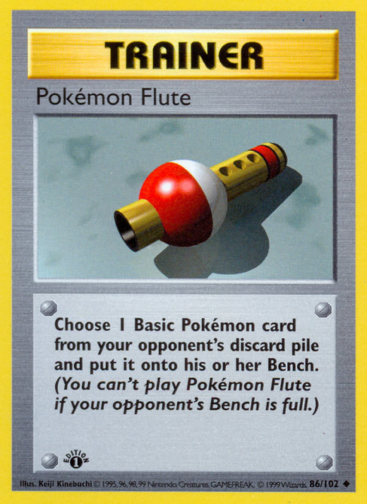 Flûte Pokémon BS 86 image