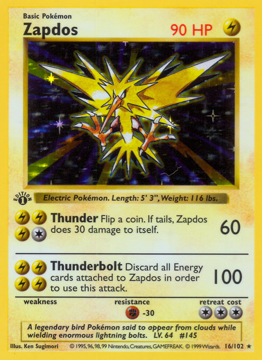 Zapdos BS 16 Full hd image