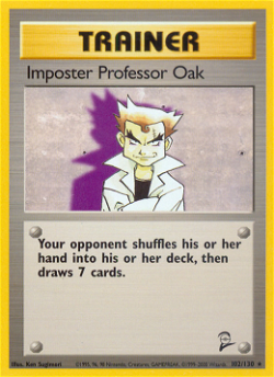 Professore Oak Falso B2 102 image