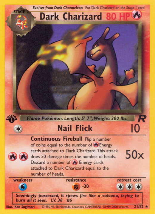 Charizard Obscur TR 21 image