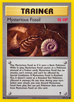 Fossile Mystérieux LC 109